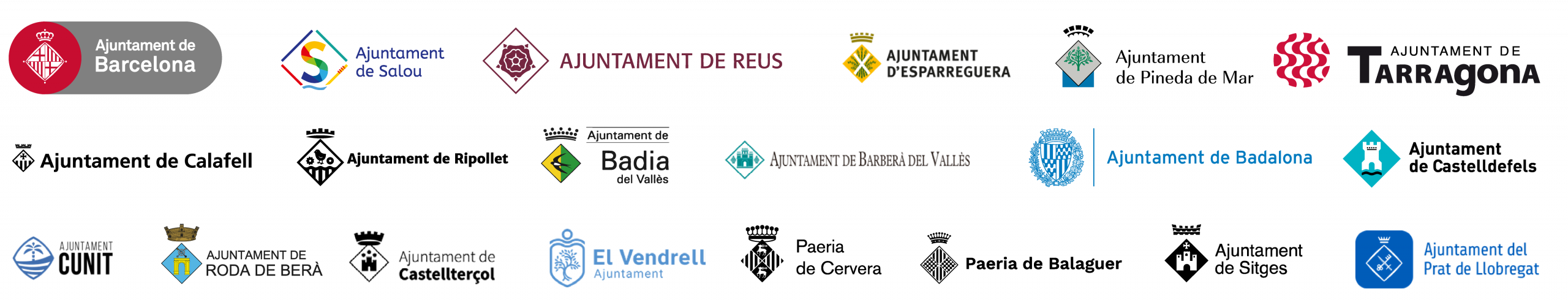 Ayuntamientos que han sido iluminados por Luminnio